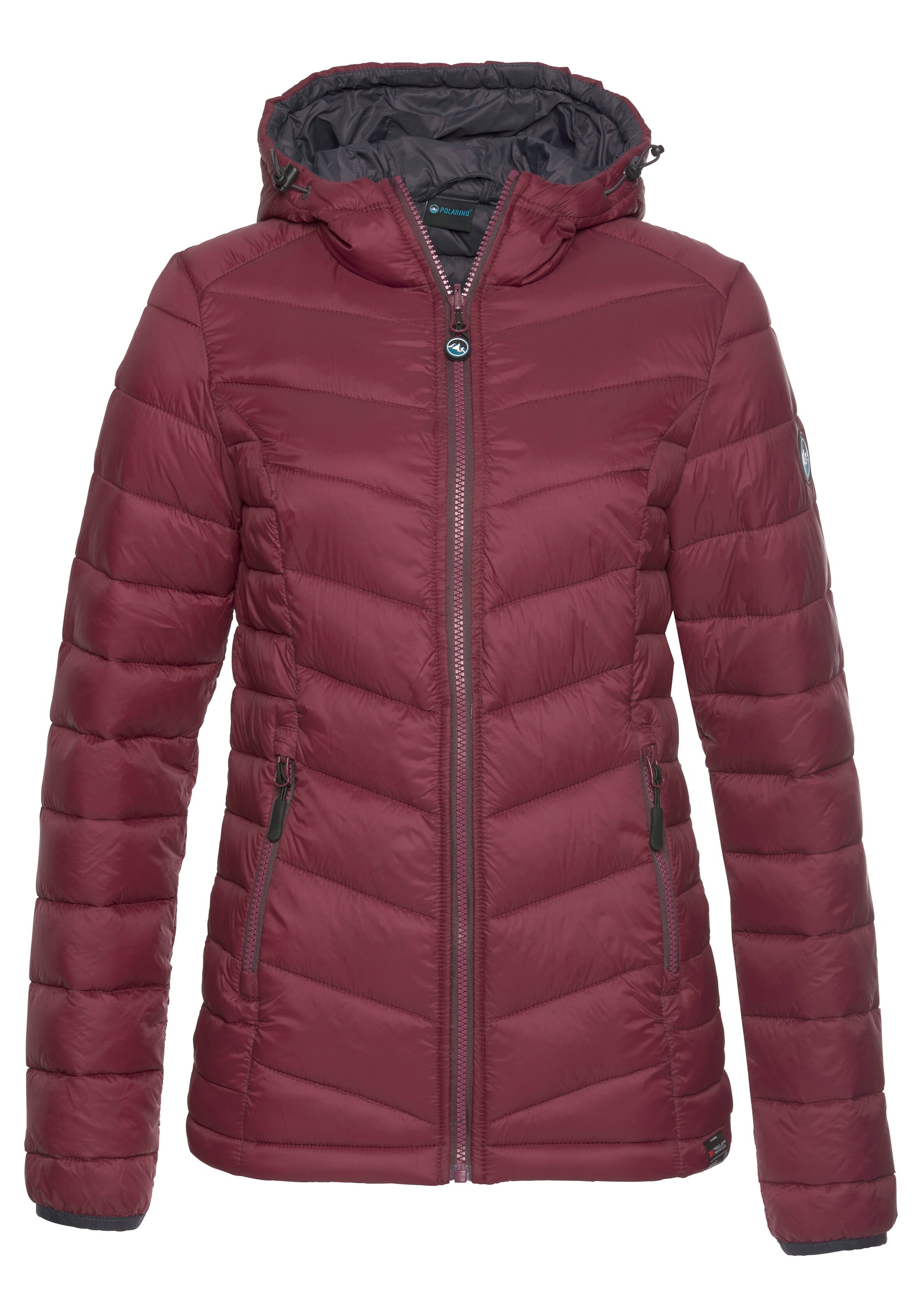 POLARINO Outdoorjacke in Rot: Vorderseite