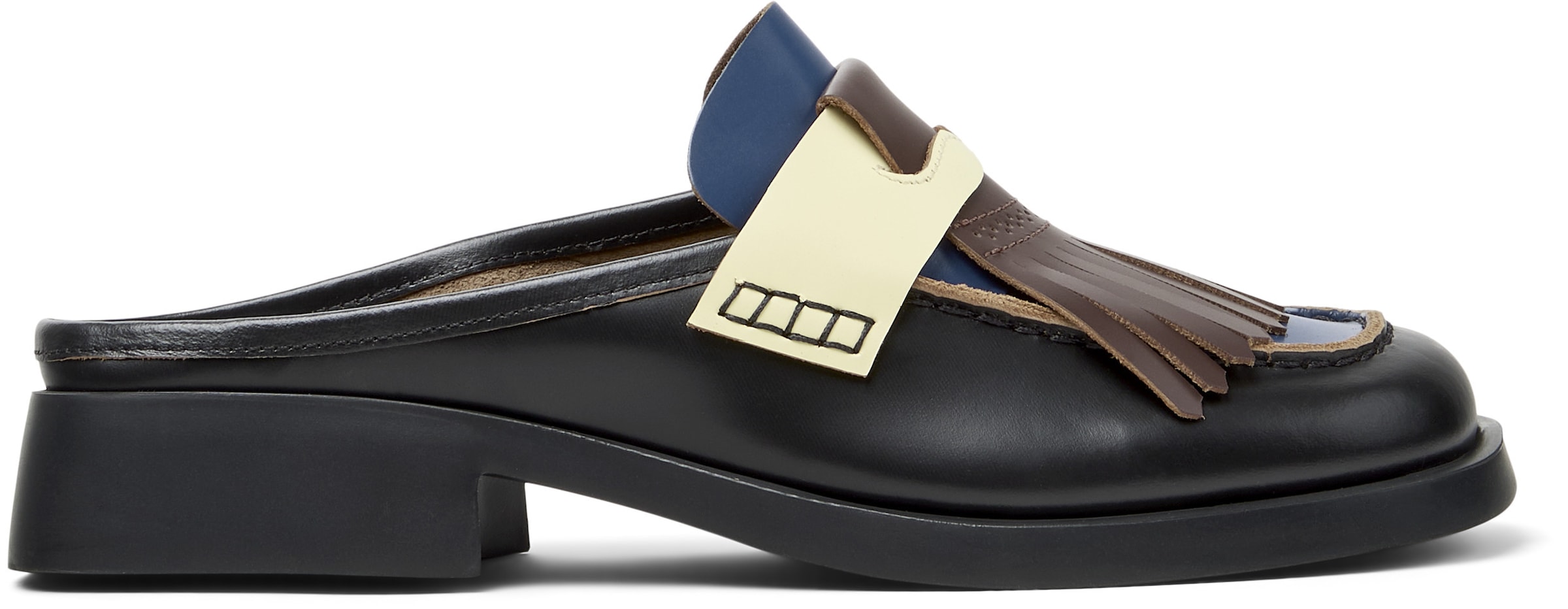 CAMPER Pantolette 'Twins' in Blau