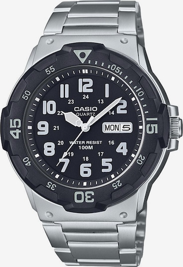 CASIO Analoog horloge in de kleur Zwart / Zilver, Productweergave