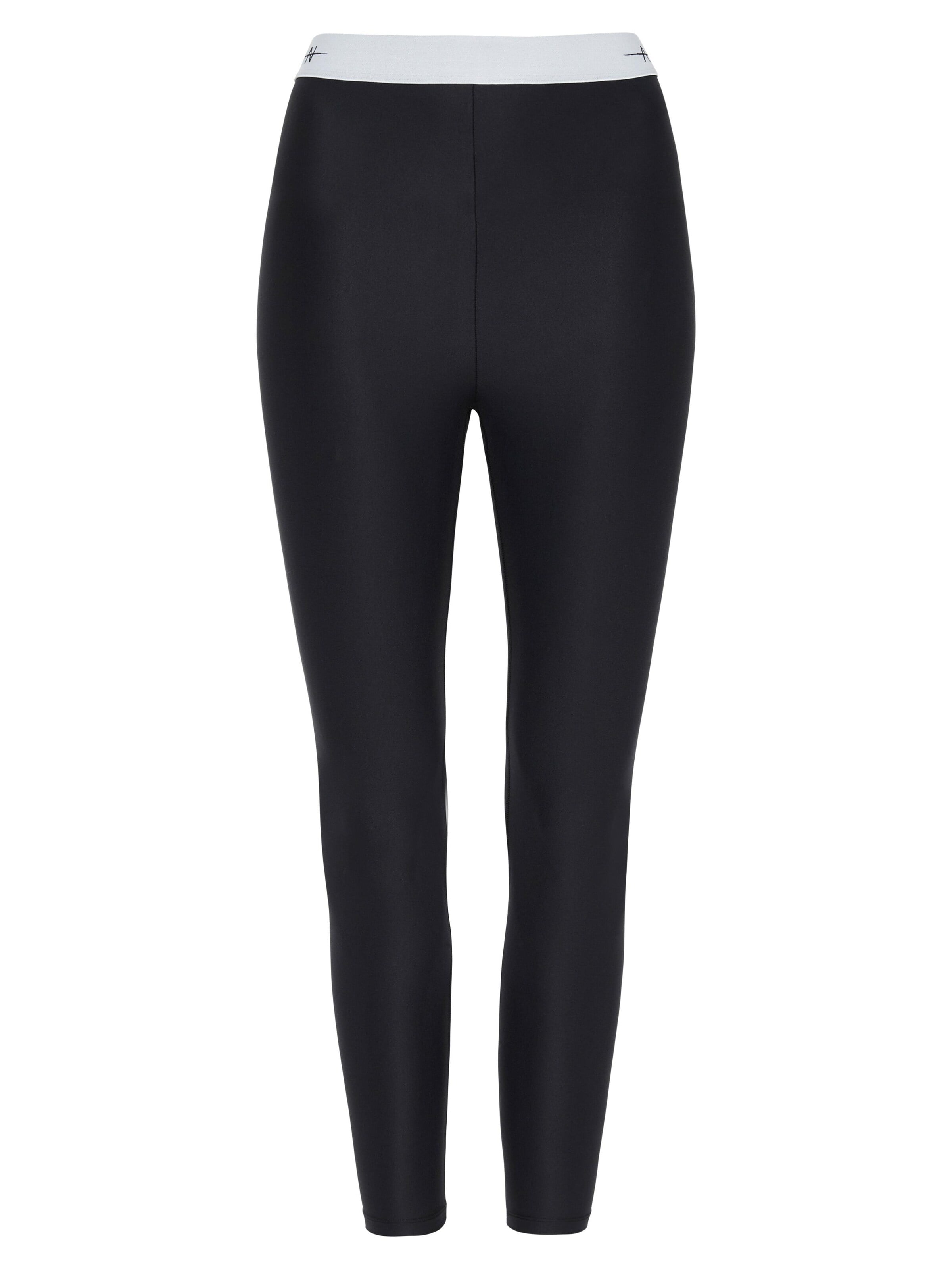 Horizon Athletic - Skinny Calças de desporto 'Saleina' em preto: frente