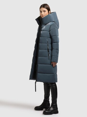 khujo Winter Coat in Blue