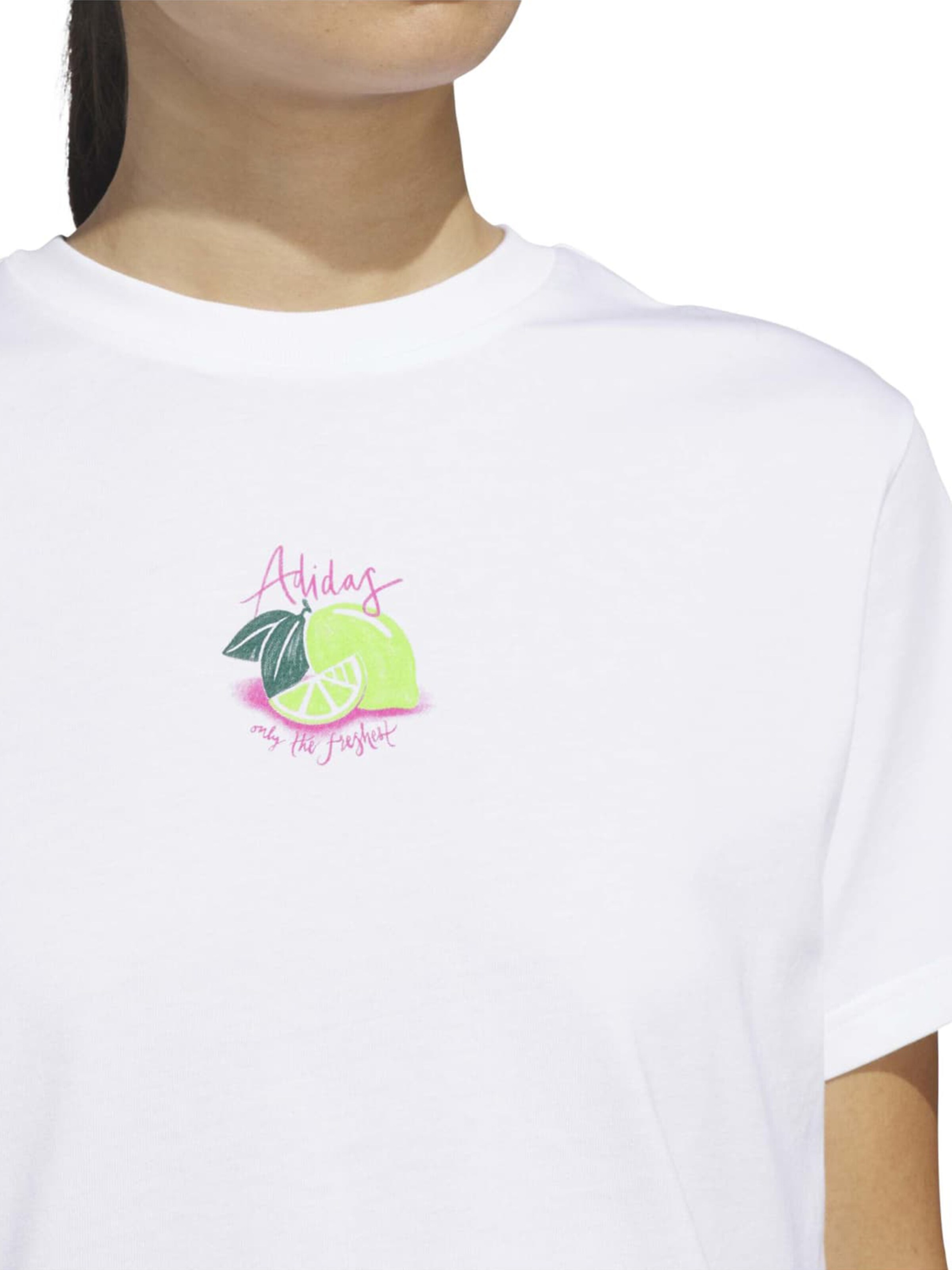 ADIDAS SPORTSWEAR Λειτουργικό μπλουζάκι 'DESTIADI' σε λευκό