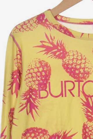 BURTON Top & Shirt in S in Yellow