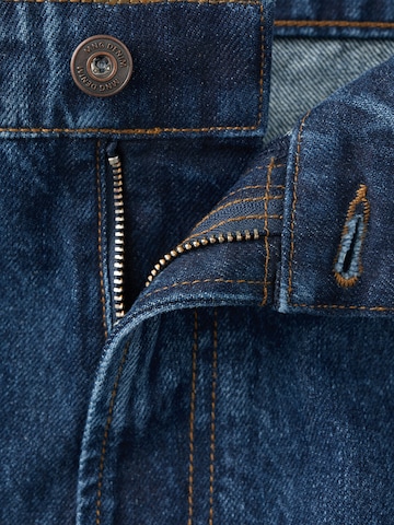 MANGO MAN Regular Farkut 'Moby' värissä sininen