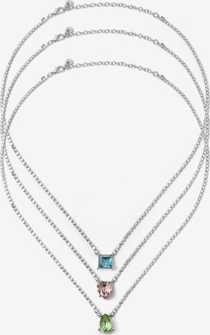 Pull&Bear Necklace in Silver: front