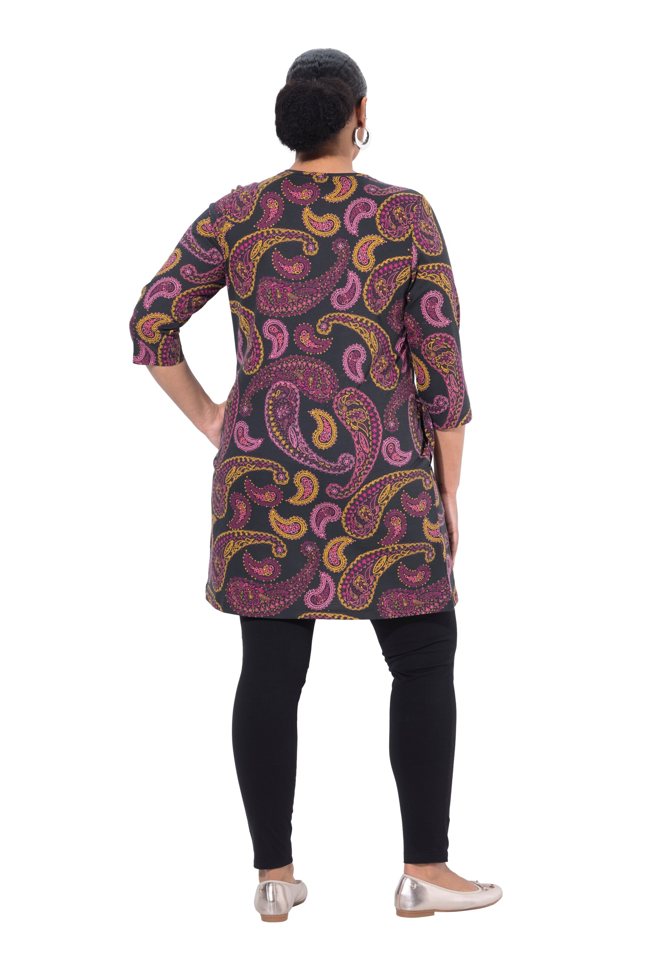 Ulla Popken Shirt in Zwart