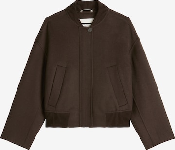 Veste mi-saison Marc O'Polo en marron : devant