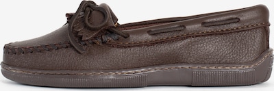 Mokasinai 'KILTY' iš Minnetonka, spalva – tamsiai ruda, Prekių apžvalga
