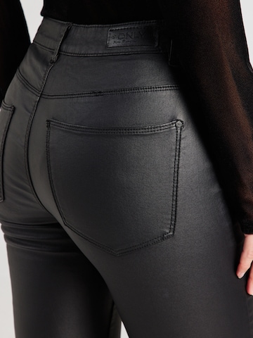 ONLY Skinny Džínsy - Čierna