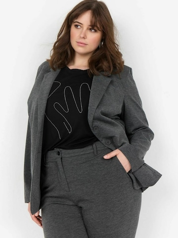 Wasabi Concept Blazers 'Sina' in Grijs: voorkant