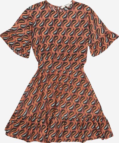 GARCIA Φόρεμα σε βερικοκί / σκούρο πορτοκαλί / μαύρο / λευκό, Άποψη προϊόντος