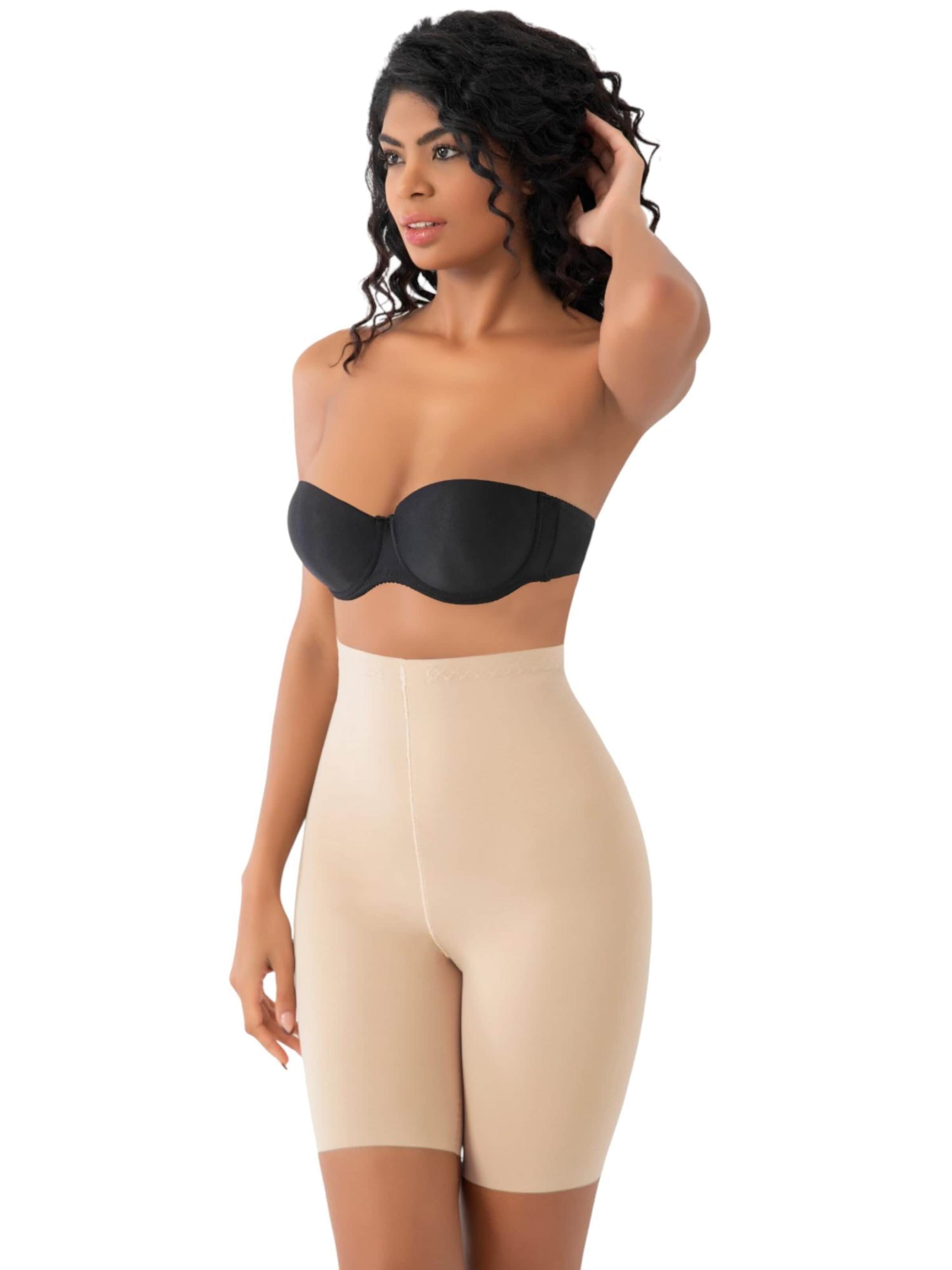 fashionshowcase - Pantalón moldeador 'LaserContour' en beige