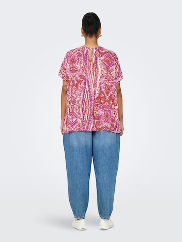 ONLY Carmakoma Blouse 'Carnova' in Pink