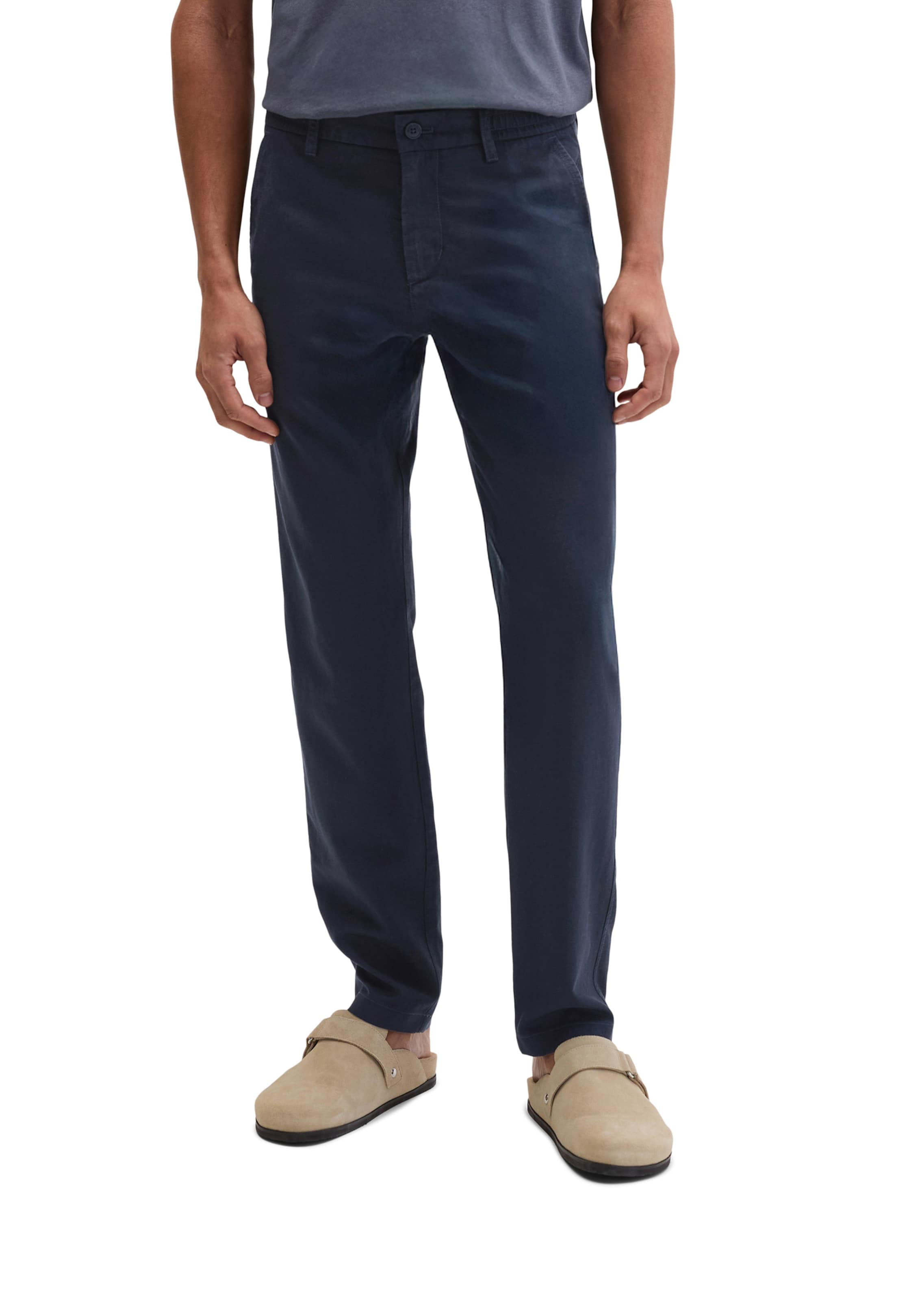 Marc O'Polo Tapered Chino Pants in Blue