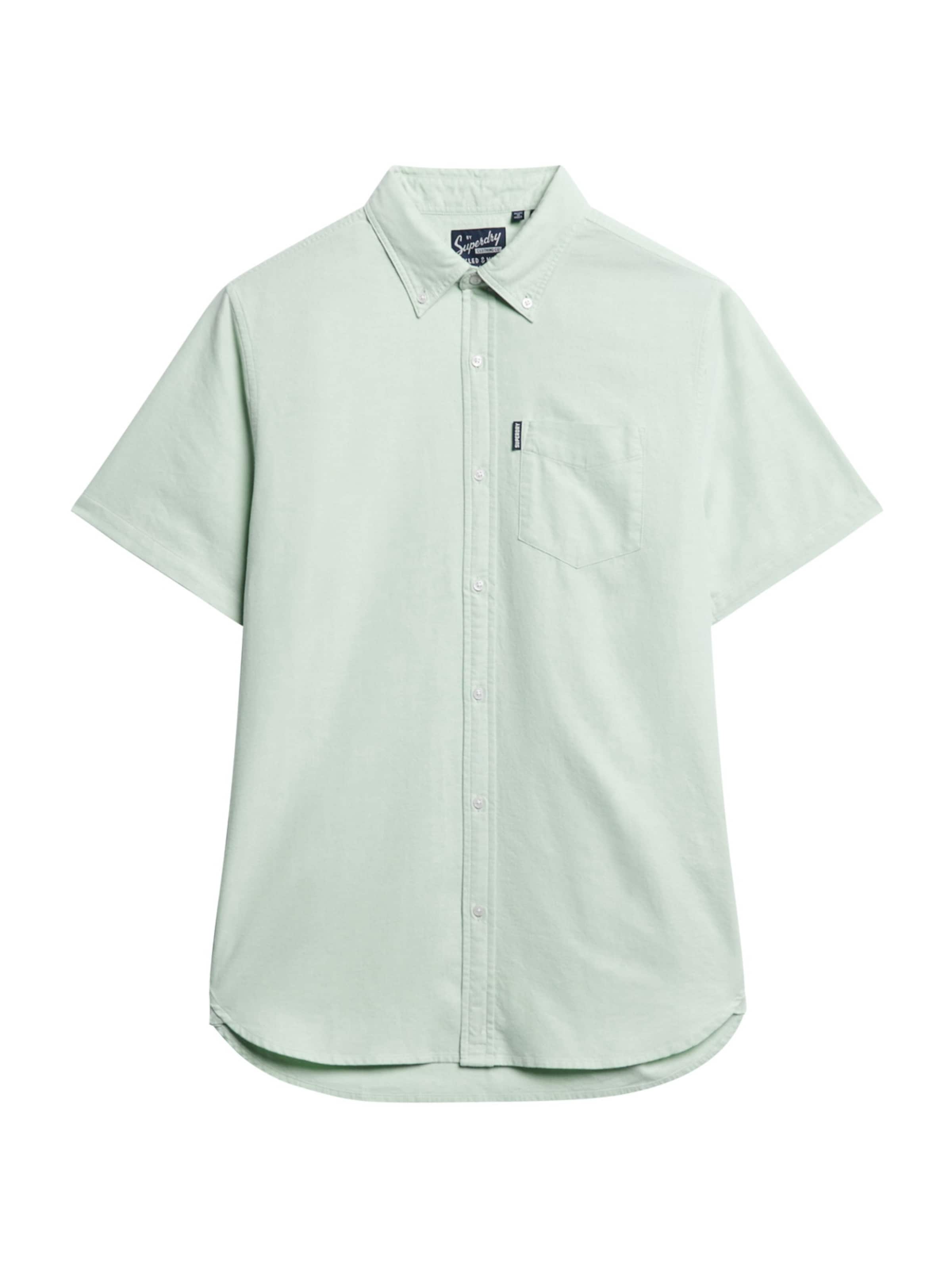 Regular fit Camicia di Superdry & Co in verde: frontale