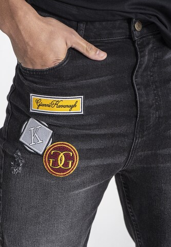 Gianni Kavanagh Regular Jeans in Schwarz