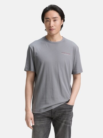 TOM TAILOR T-Shirt in Grau: Vorderseite