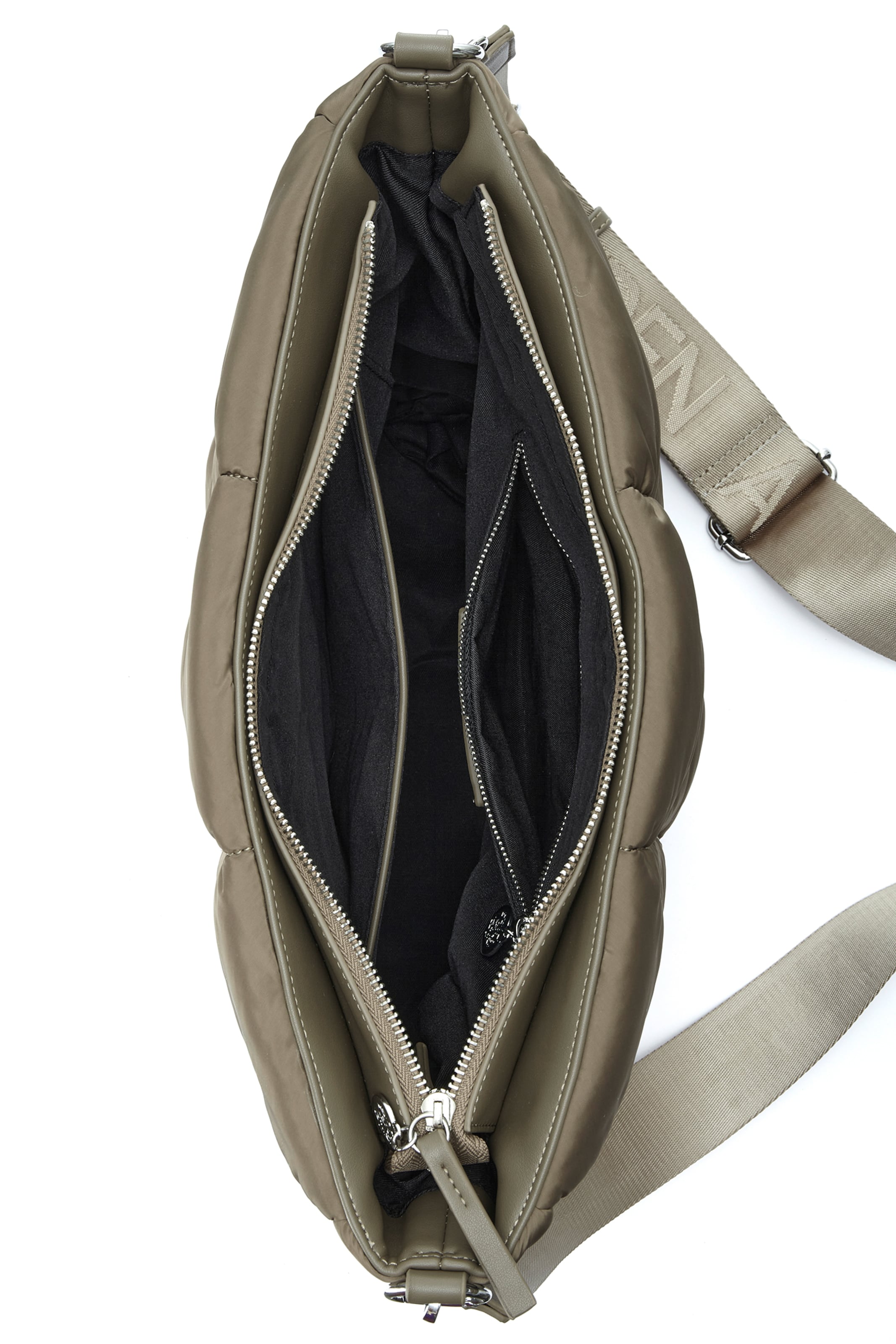 Apple of Eden Tasche 'STOCKHOLM' lässiger und geräumiger Shopper im angesagten Puffer-Design in Braun