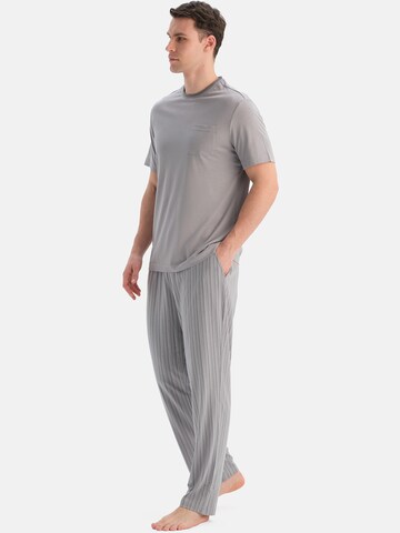 Dagi Piżama długa w kolorze szary