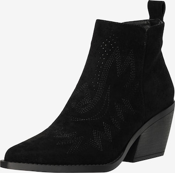 Ankle boots di Salinyang in nero: frontale
