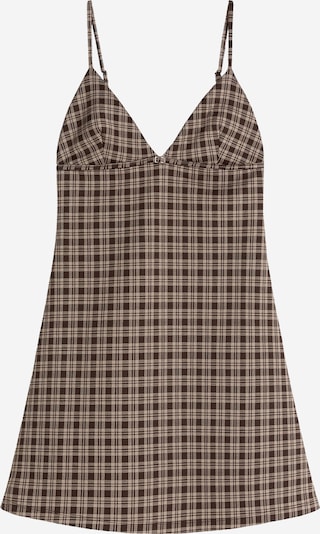Bershka Mekko koossa 34 värissä cappuccino / tummanruskea, Tuotenäkymä