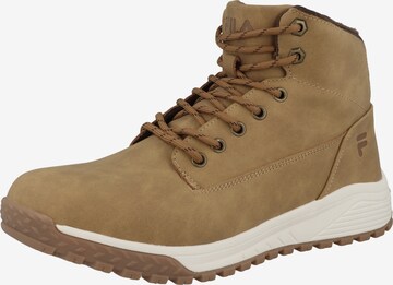 FILA Veterboots in Beige: voorkant