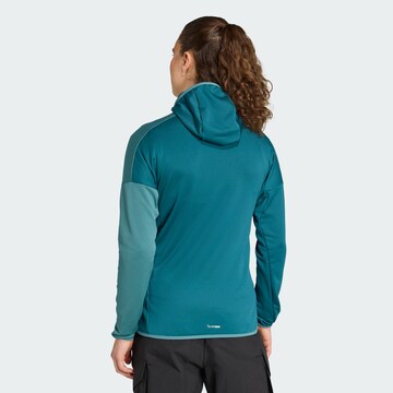 ADIDAS TERREX Funktionsfleecejacke 'Xperior' in Grün