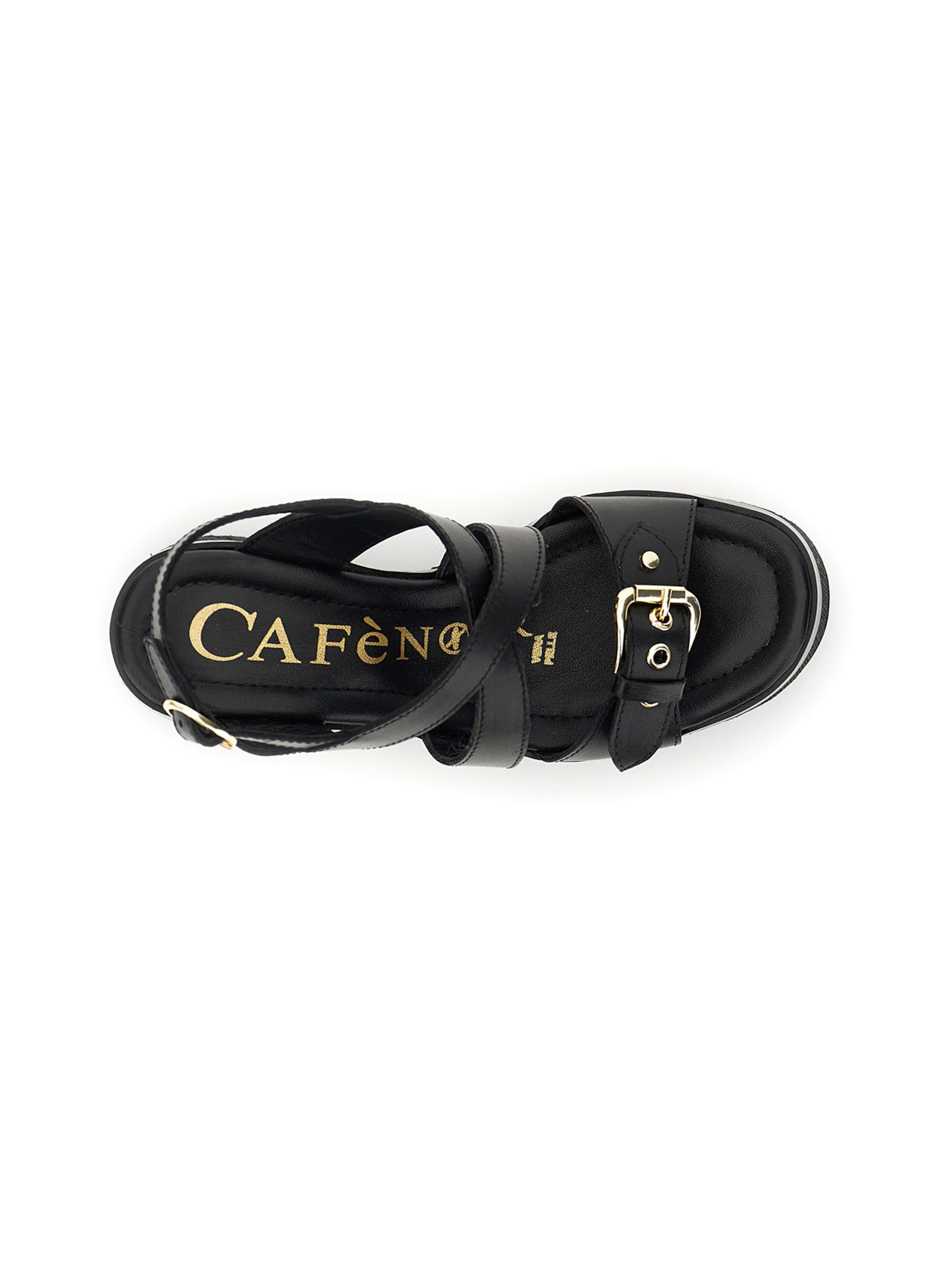 Sandalo di CAFè NOIR in nero