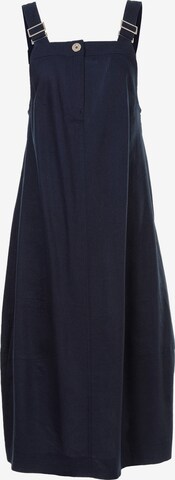 HELMIDGE Overall Skirt in Blue: front