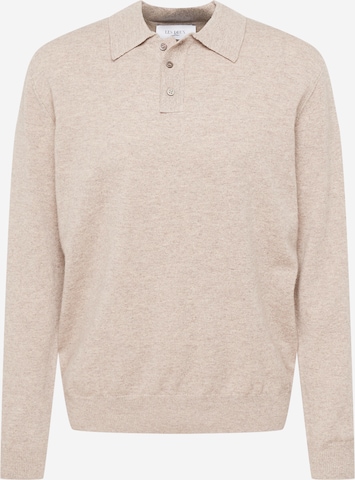 Les Deux Sweater 'Frank' in Beige: front