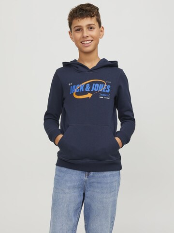 Jack & Jones Junior Sweatshirt in Blue: front