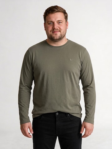 LERROS Sweatshirt in Grün: Vorderseite