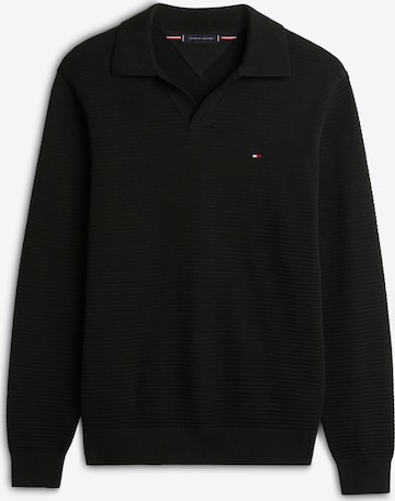 TOMMY HILFIGER Sweater 'JOHNNY' in Black: front