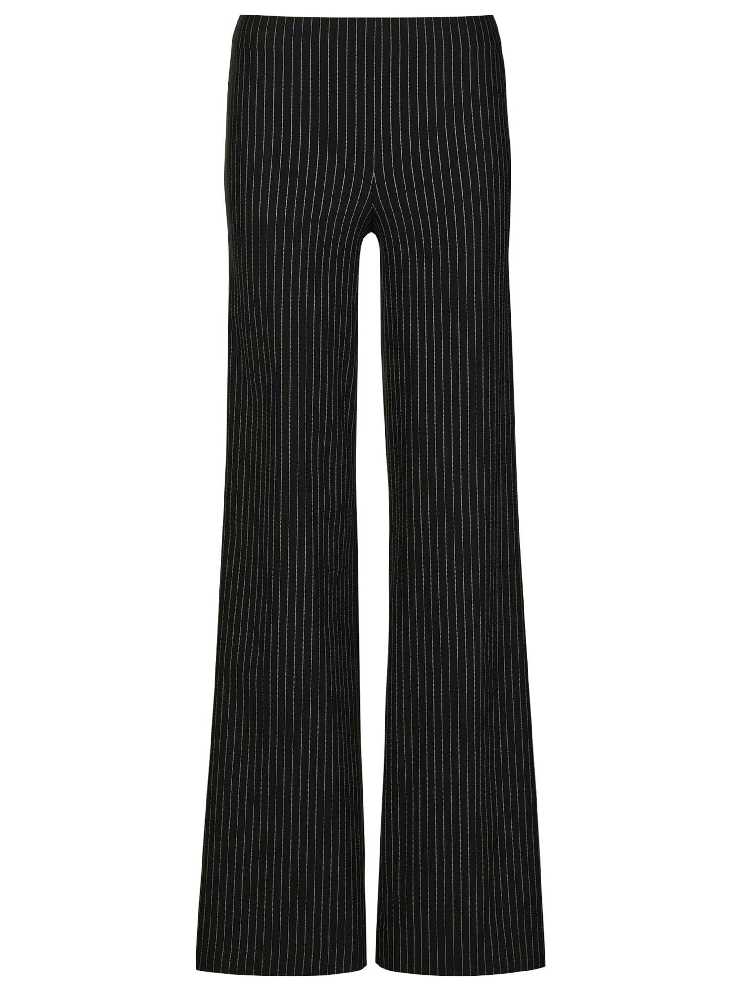 MADELEINE Wide Leg Hose in Schwarz