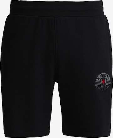 Zavetti Canada Shorts 'Botticini Compatto' in Schwarz: Vorderseite