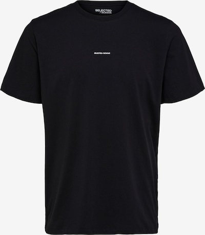 SELECTED HOMME Camiseta 'ASPEN' en negro / blanco, Vista del producto