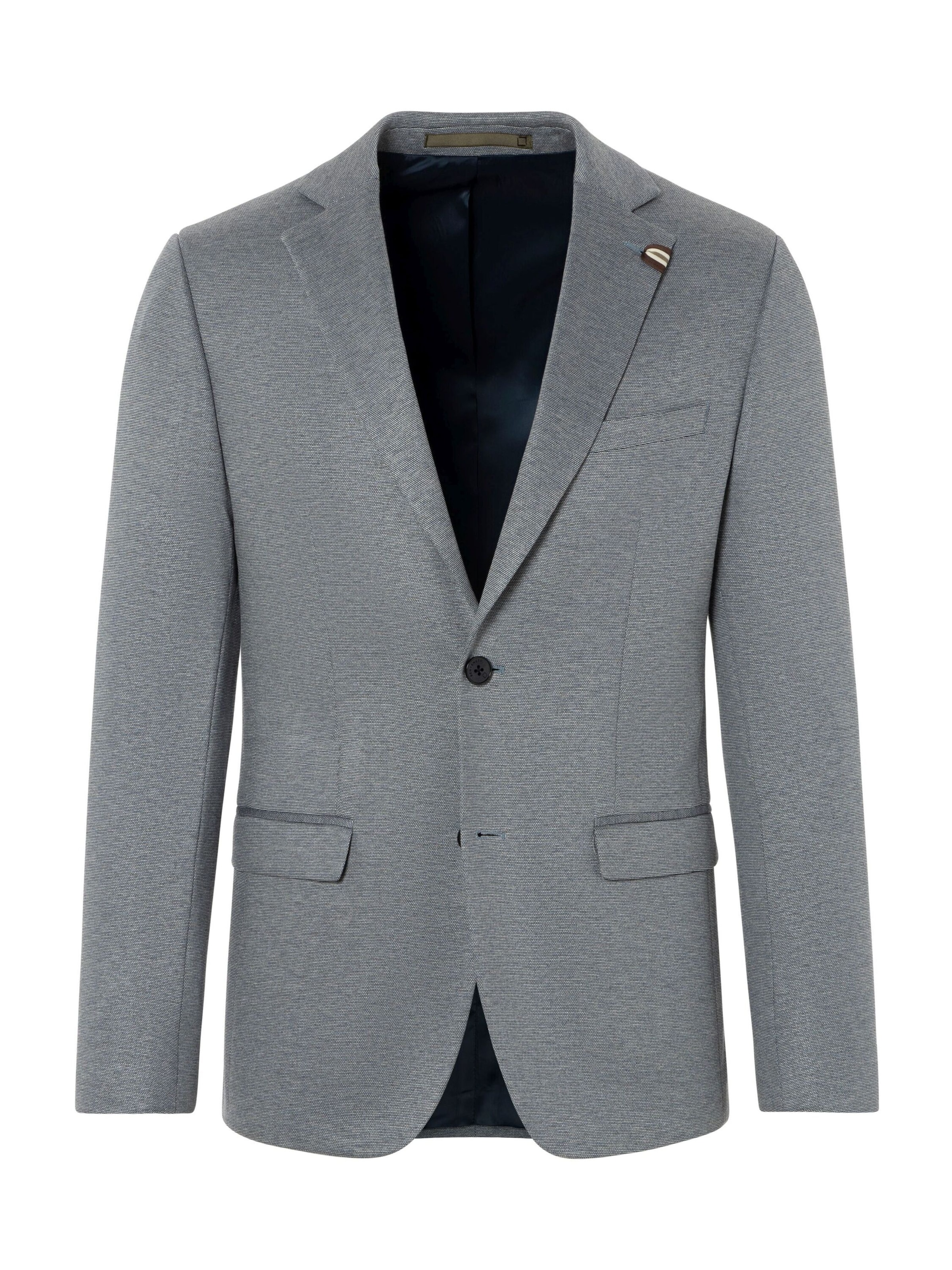 BENVENUTO Regular fit Business-colbert in Grijs: voorkant