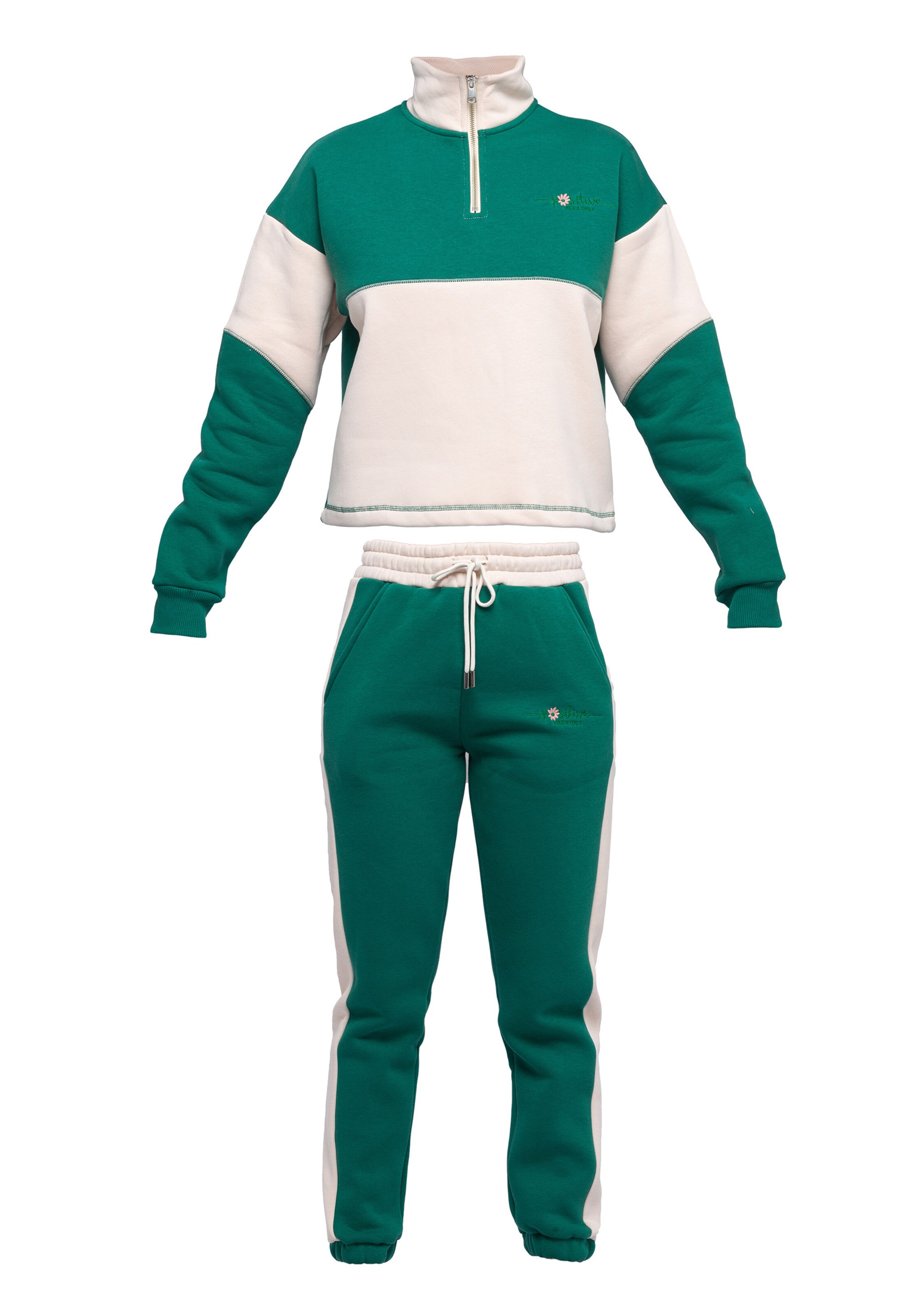 Tom Barron Sportpak in Groen: voorkant