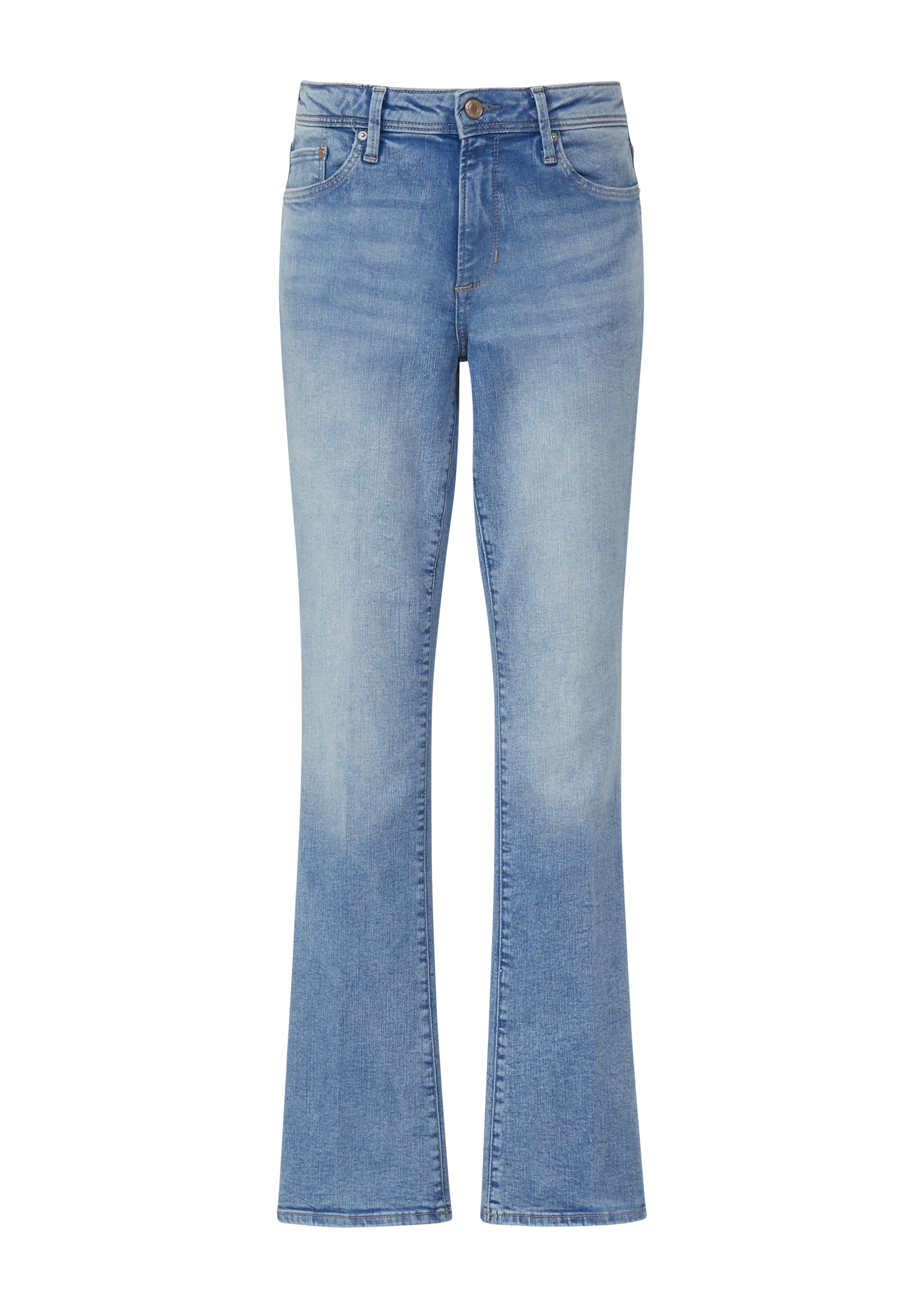 s.Oliver Bootcut Jeans 'Beverly' in Blau: Vorderseite