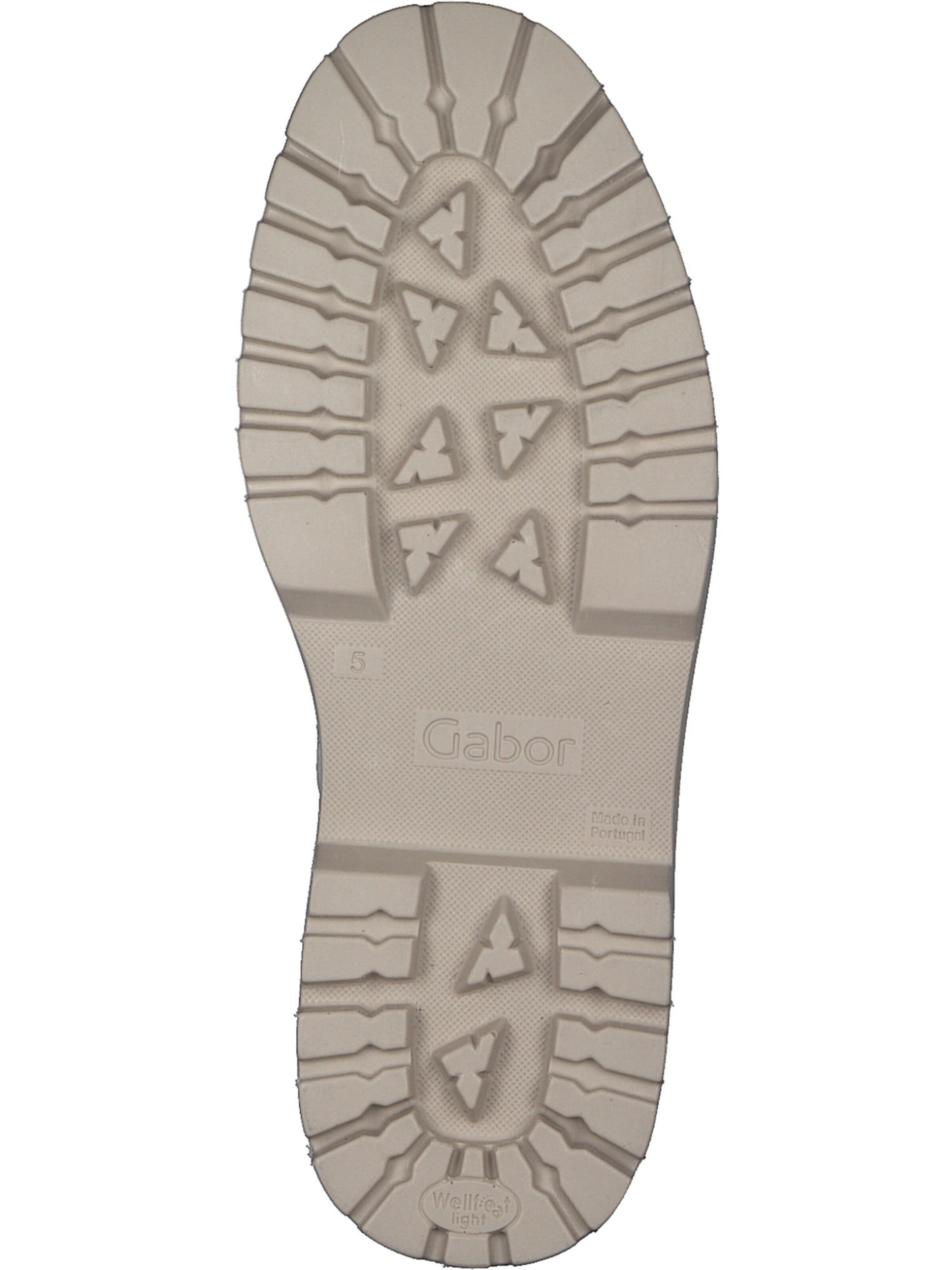 GABOR Schnürstiefelette in Beige