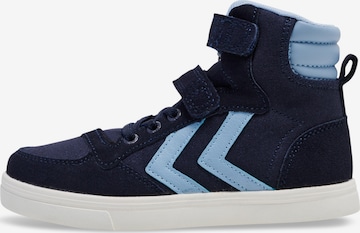 Hummel Sneakers 'Slimmer Stadil' in Blauw: voorkant