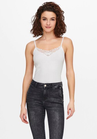 ONLY Top 'ONLKira' in Grey: front