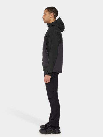 Didriksons Outdoorjas 'GRIT' in Zwart