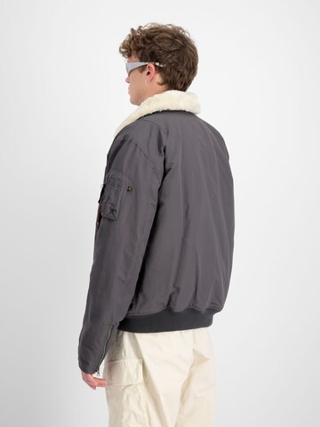 ALPHA INDUSTRIES Winter Jacket 'DA-3' in Grey