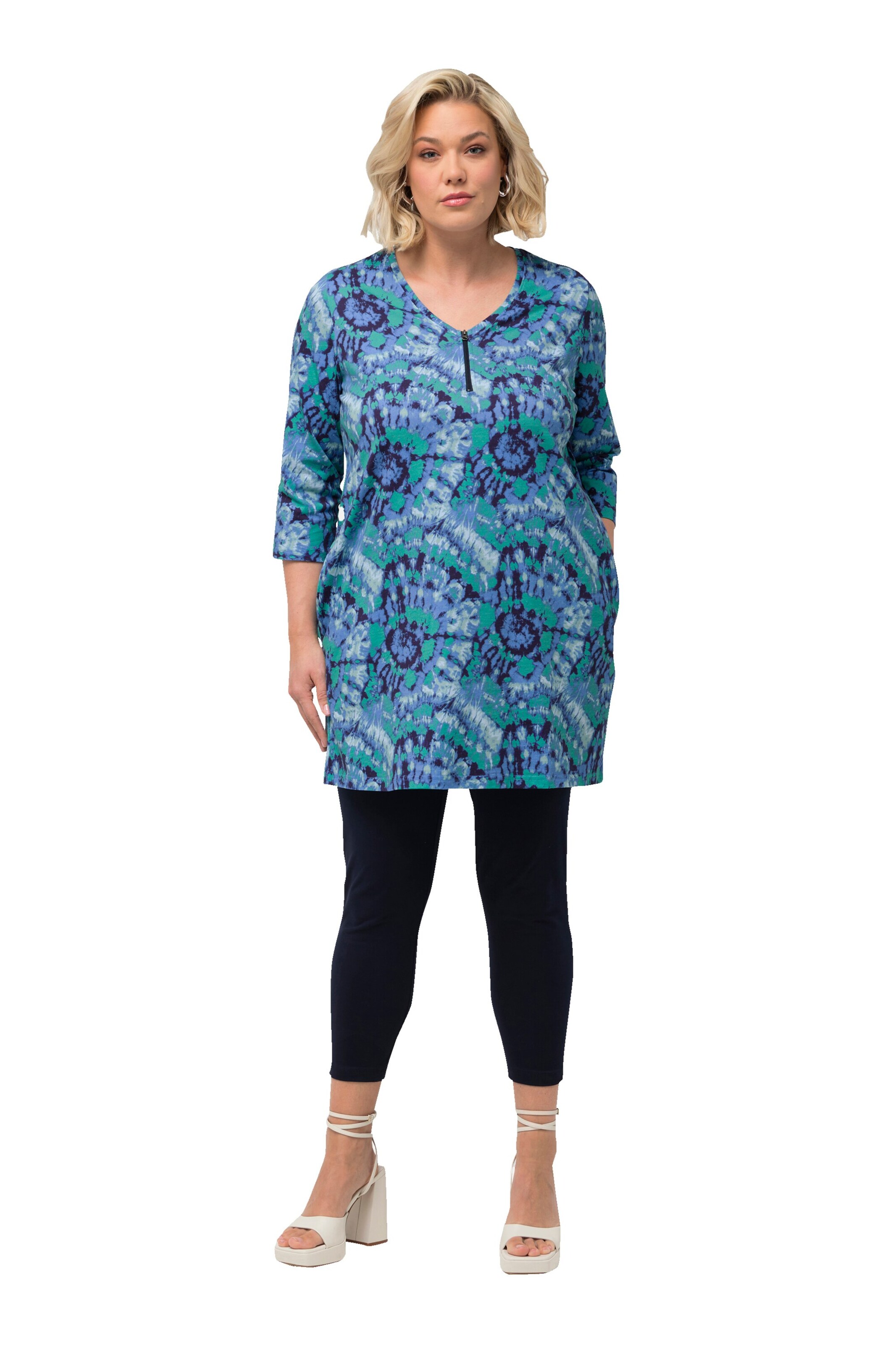 Ulla Popken Shirt in Blue: front