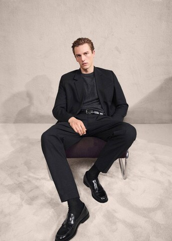 MANGO MAN Regular fit Suit Jacket in Black