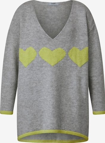 Angel of Style Sweater in Grey: front