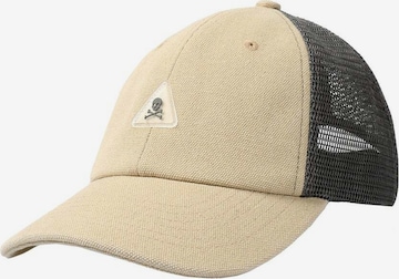 Scalpers Cap  'New Tobie' in Beige: predná strana