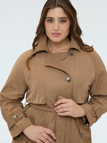 Fiorella Rubino Winter coat in Brown