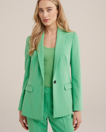 WE Fashion Blazers 'Marly' in Groen: voorkant